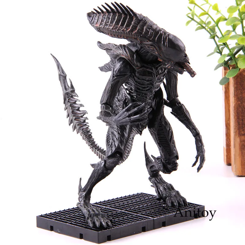 Фигурки инопланетян, Горячая игра, инопланетяне: Colonial Marines, 1/18 масштаб, Xenomorph Raven, фигурка, ПВХ, Коллекционная модель, игрушка, 16 см