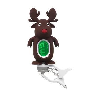 

Cute Cartoon Reindeer Clip-On Tuner for Chromatic/ Guitar/ Bass/ Ukulele/ Violin Tuning