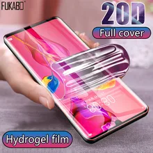 20D полное покрытие Гидрогелевая пленка для Huawei P30 Pro P20 lite защита экрана Y5 Y6 Y7 P Smart 2019 Honor 20 Pro Nova 5T не стекло(China)
