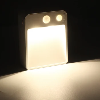 

Wireless Night Light LED Bedroom Decor Lights PIR Motion Sensor Lamp Cabinet Stairs Wall Lamp Auto On/Off