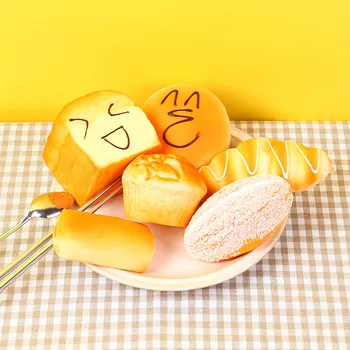

Mini Simulation Food BreadSlow Rising Scented Stress Reliever Toy Gift kids toys zabawki brinquedos juguetes игрушки антистресс