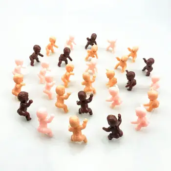 60pcs 1.2" Mini Plastic Bathroom Toys Baby Favor Supplies for Bathtub Baby Shower and Ice Cube Game 1