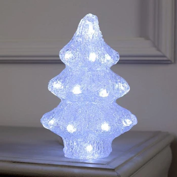 

Figure acrylic. "Small herringbone" 21х7х7 cm, 2хАА (not included), 20 LED, WHITE 5060074