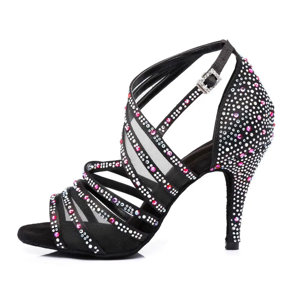 DKZSYIM туфли для латиноамериканских танцев джаз сальса Бальные танцевальные