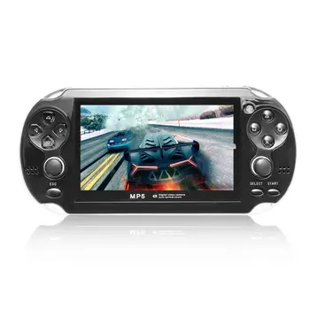 

4.3 Inch HD Portable Handheld Game Players MP5 8GB Support For Camera Video E-book GBA Games TF Card Built-in Microphone