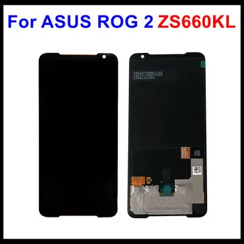 

Faishao New Original AMOLED LCD Display with Digitizer Touch Screen Assembly For ASUS ROG Phone 2 ZS660KL 6.59" Replacement