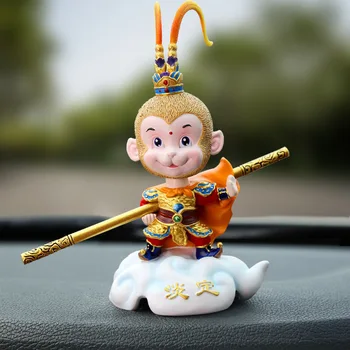 

Fashion Monkey King's Treasure Outlet Gold Hoop Bar Creative Decoration Crafts Figurines Miniatures Sculpture Ornaments Statues
