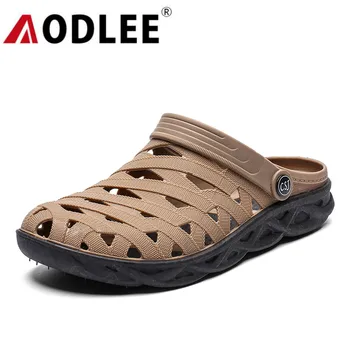 

Men Beach Sandals Non-slip Casual Slippers Outdoor Light Breathable Sandals Fashion Comfort Slipper Footwear Dropshipping AODLEE
