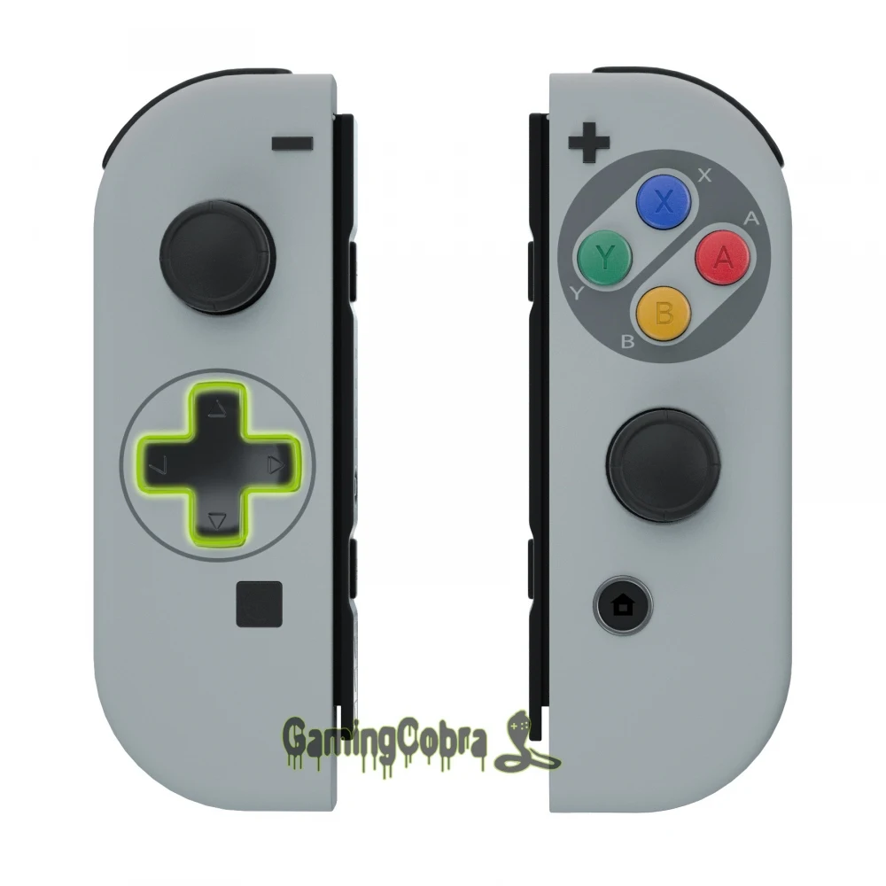Корпус классического мягкого сенсорного контроллера eXtremeRate SNES (версия D-Pad) с