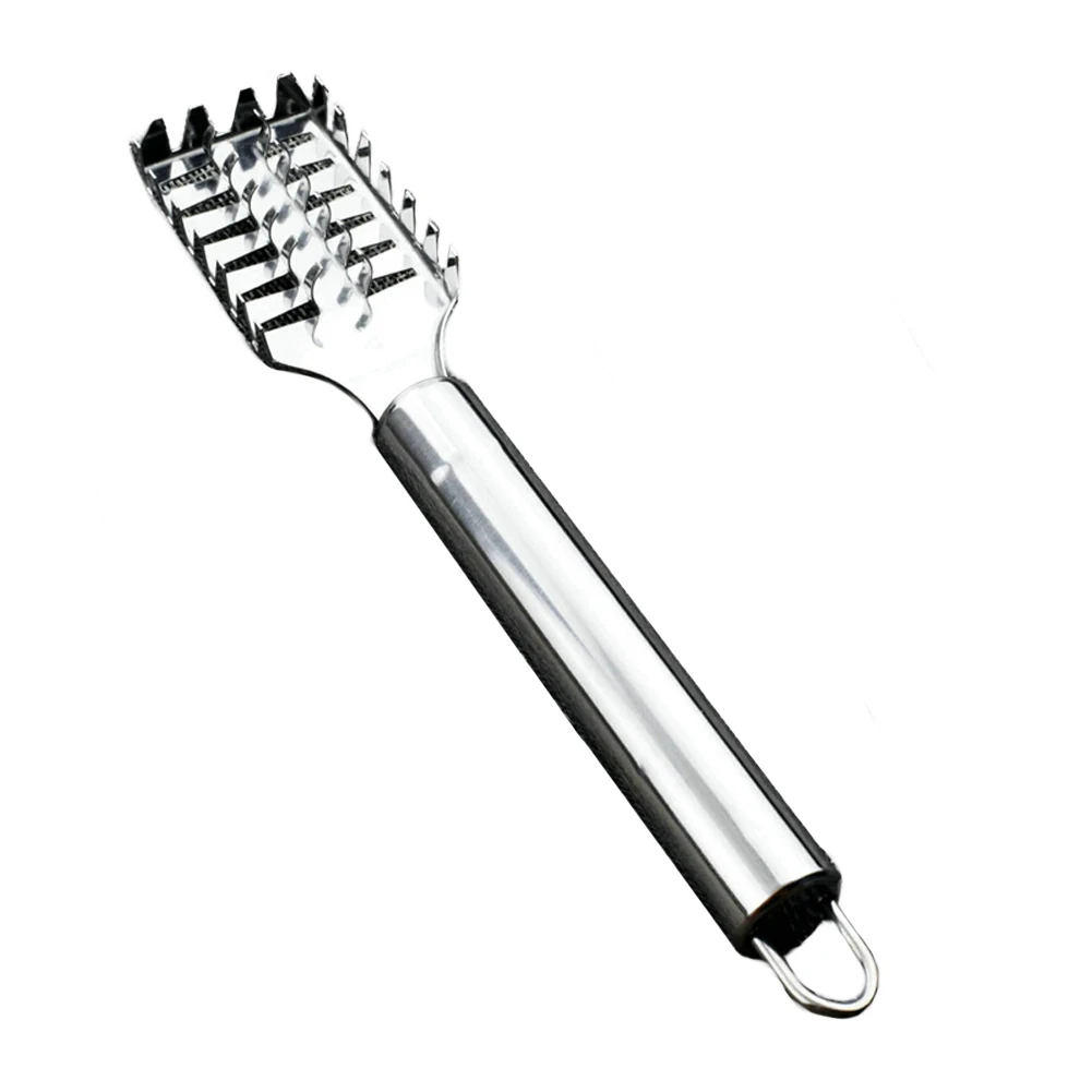 Fish Scraper Cleaning Remover Stainless Steel Home Brush Shaver Fast Kitchen Tool Seafood Peeler Skin