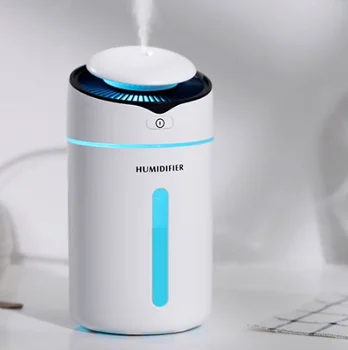 

300ml air humidifier car diffuser cold fog air USB ultrasonic diffuser with 7 color LED lamp waterless automatic closing
