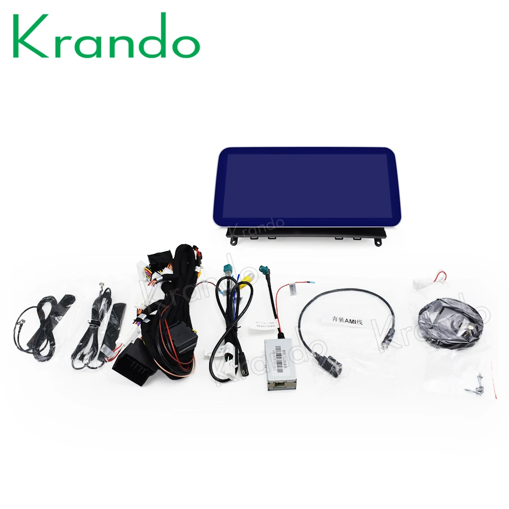 Krando Android 10.0 10.25'' 4G 64G Car Radio For Mercedes Benz C W204 C180 C200 C220 2008-2014 NTG 4.0 4.5 Carplay  LHD RHD