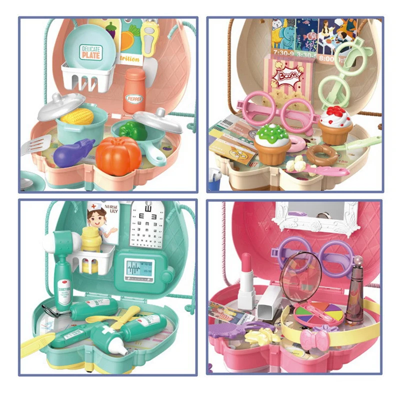 Детская имитация кухонной посуды ювелирные изделия для макияжа конфетная сумка