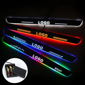 

AOGENIU 2PCS LED Door Sill For TOYOTA SOLARA Convertible (V2) 1999-2003 Door Scuff Plate Acrylic Car Welcome Light Accessories