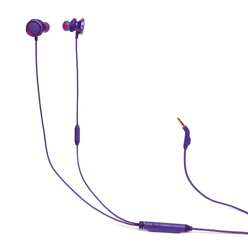 JBL Q50 QUANTUM50 E Sports Games in Ear Headphones Cable with Wheat Bass Computer Mobile Phone Earplug