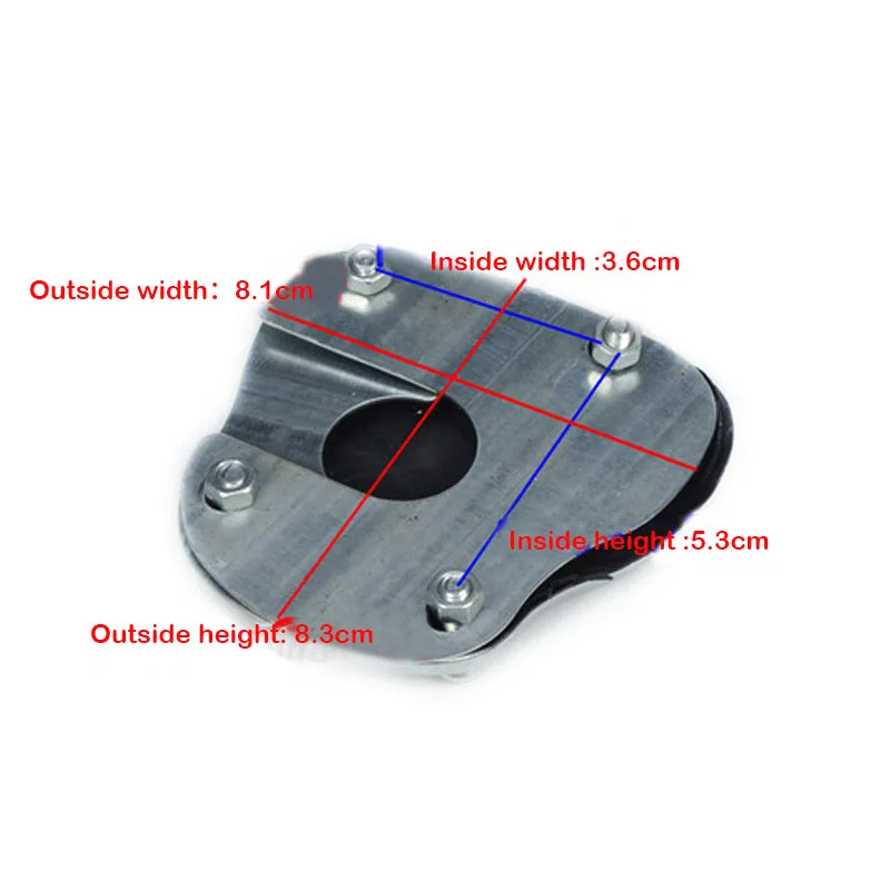 Motorcycle Aluminum Alloy Anti-skid Brake Pedal