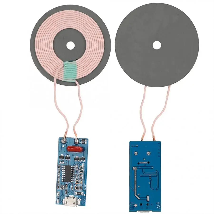 

New HW-225 5W Wireless Charging Transmitter Module With Double LED Indicator