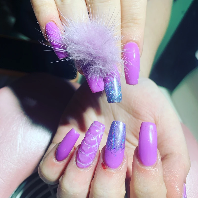 5boxes Wholesale Nail Pom Fluffy Ball 3d Detachable Magnetic Pompom 3d Nail Charm Nail Art Design Nail Art Decoration Rhinestones Decorations Aliexpress