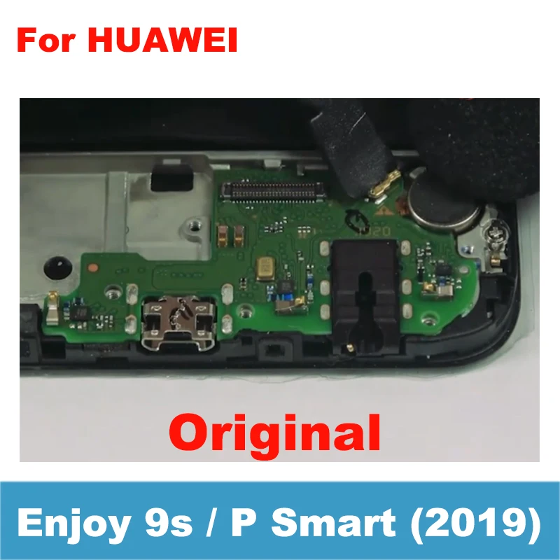 Оригинальная USB плата для Huawei P smart 2019 Enjoy 9S usb-порт зарядки гибкий кабель