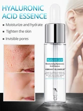 

VIBRANT GLAMOUR Hyaluronic Acid Face Serum Anti-Aging Shrink Pore Whitening Moisturizing Essence Face Cream Dry Skin Care 15ml
