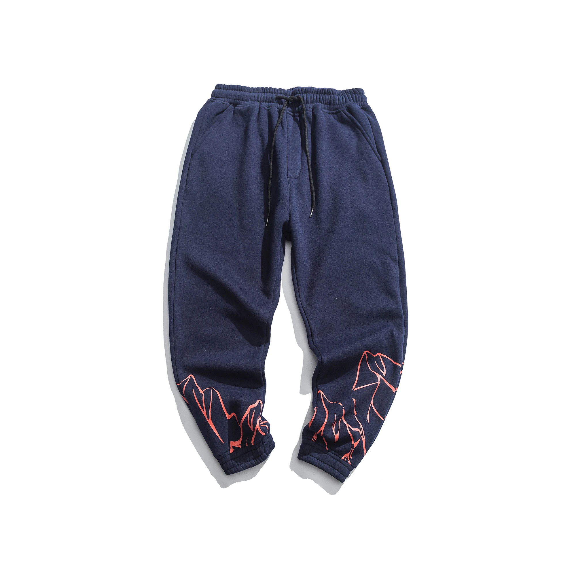 Yasword Men Pants Trousers Straight Ankle-Length Solid Color Casual Fashion Loose Male Elastic Waist Clothing Streetwear Yasword Men Pants Trousers Straight Ankle-Length Solid Color Casual Fashion Loose Male Elastic Waist Clothing Streetwear