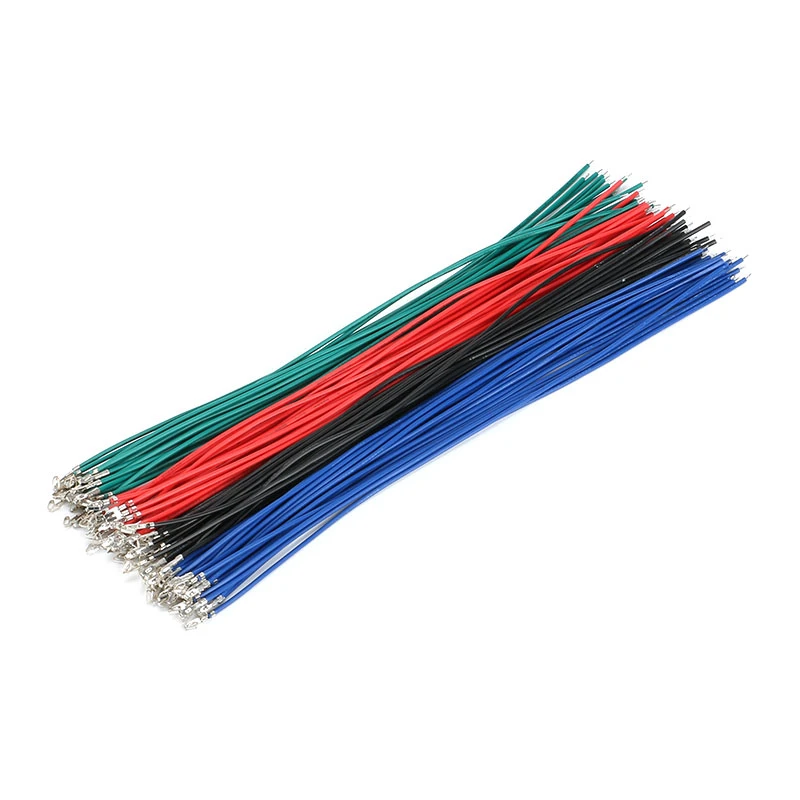 100pcslot KF2510 Line Single Head Spring Electronic Wire Connecting Line 20CM 24AWG KF2510 Terminal Cable (4)