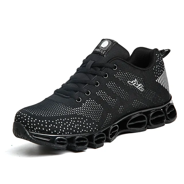 non slip black trainers