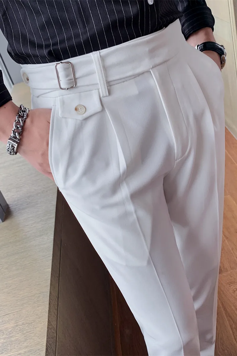 High Quality White Wedding Dress Pants 