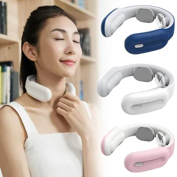 

Neck Massage Health Remote Three Modes Shoulder Silent USB Charging Cervical Electric Pulse Relaxation Tool