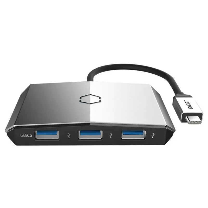 

Eaget CH35S USB Type-C HUB 3 USB3.0 TF Card Reader PD Type-C Adapter Dock Splitter for Desktop Laptop