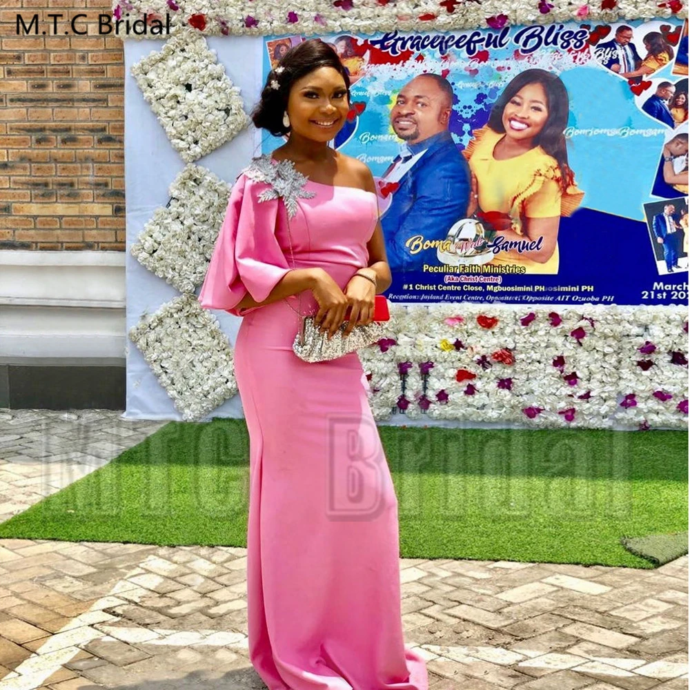 Dusty pink african traditional dresses Clearance