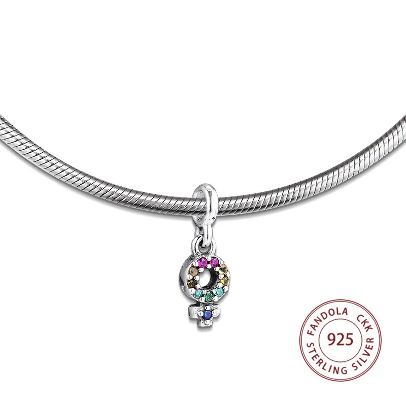 Me серия подходит браслет в европейском стиле Argent Шарм 925 пробы серебро My Girl Pride Висячие Подвески бусины для изготовления ювелирных изделий kralen