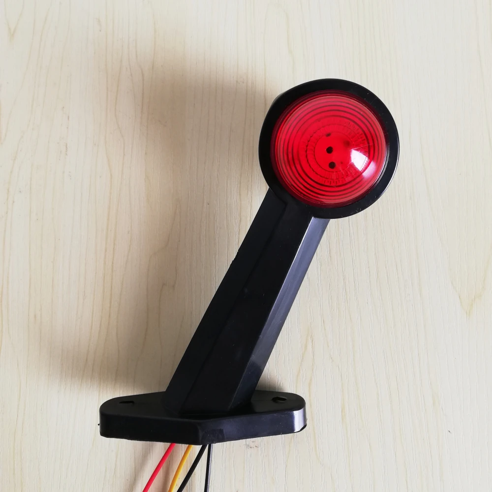 2 Luci LED Di Posizione Bianche Per Auto, Camion, Rimorchi, Roulotte, 12V/24V, IP68, Omologazione E9 - 3