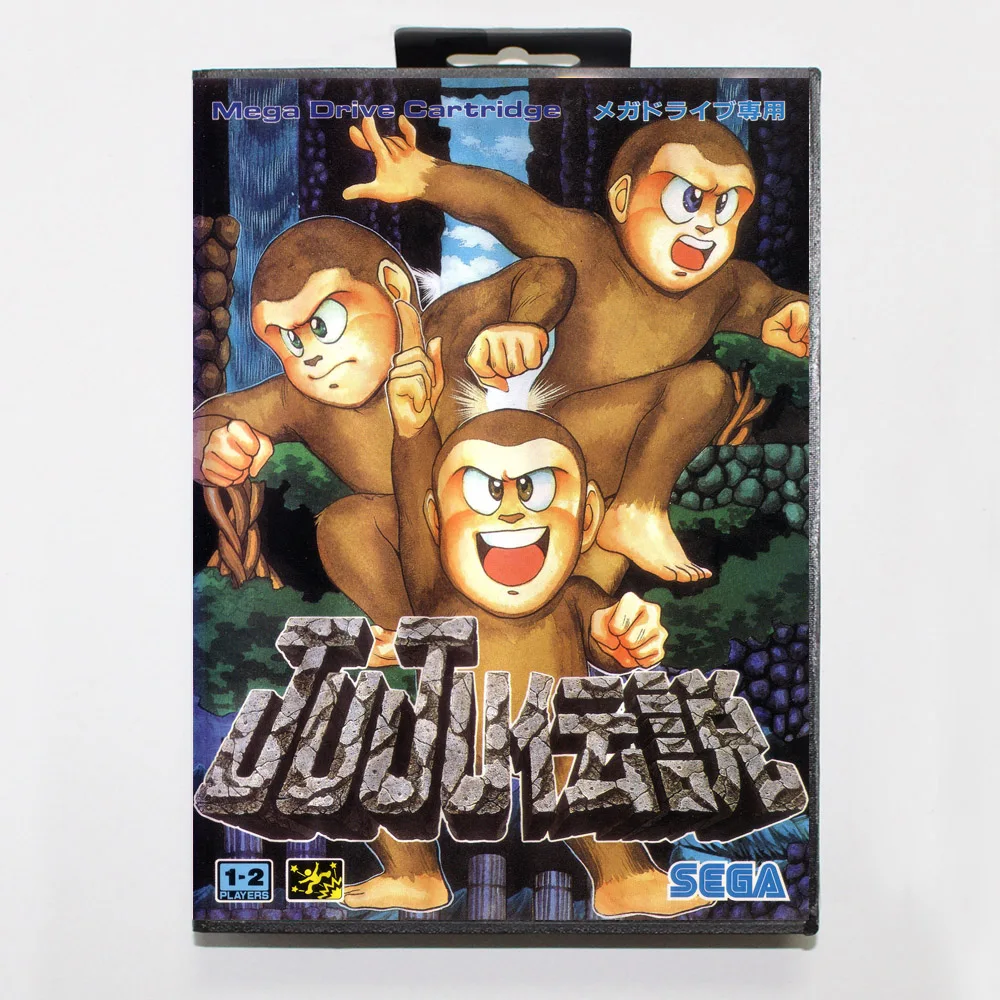 JuJu Densetsu 16 бит MD игровая карта для sega Mega Drive/Genesis с розничной коробкой