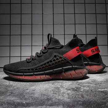 

Blade Running Shoes for Men Antiskid Damping Cool Outsole Walking Trekking Leisure Summer Running Zapatills Sneakers Breathable