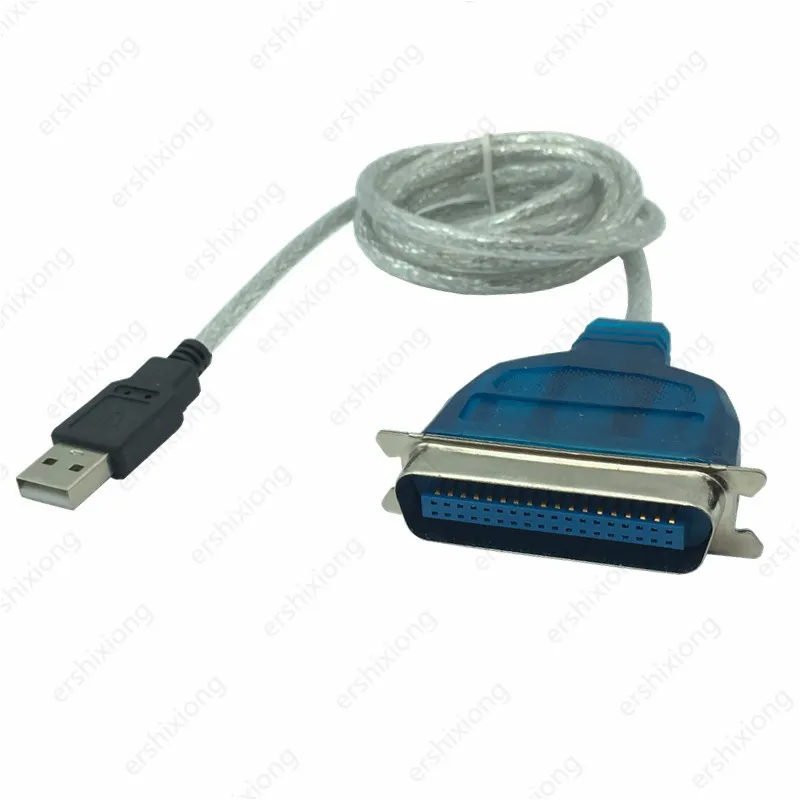 1 2 м USB 0 для параллельного IEEE 1284 36-контактный Кабель-адаптер электроники принтера
