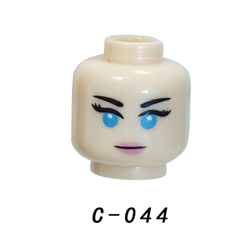 Фигурка голова лица набор для женщин и мужчин Joker MOC аксессуары блочная модель