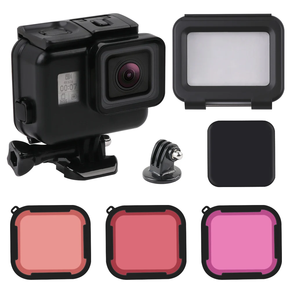60m Diving Waterproof Case for GoPro Hero 7 6 5 Black Action Camera