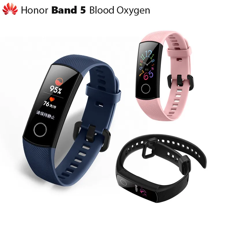 Huawei Honor band 5 smartband AMOLED huawei smartwatch кровяное кислородное сердце яростный ftness трекер