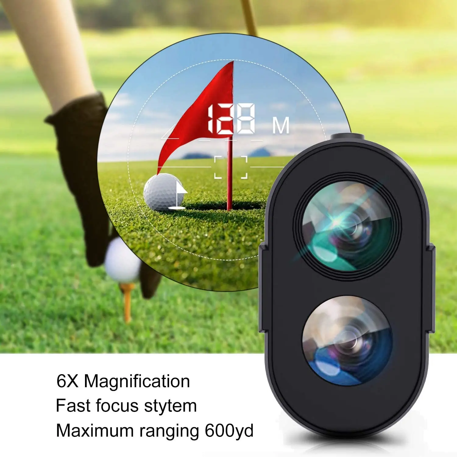 Golf Laser Rangefinder 1200m 1000m 600m Slope Flag-Lock slope pin Laser Rangefinder for Hunting Laser Distance meter,laser rangefinder,distance meter