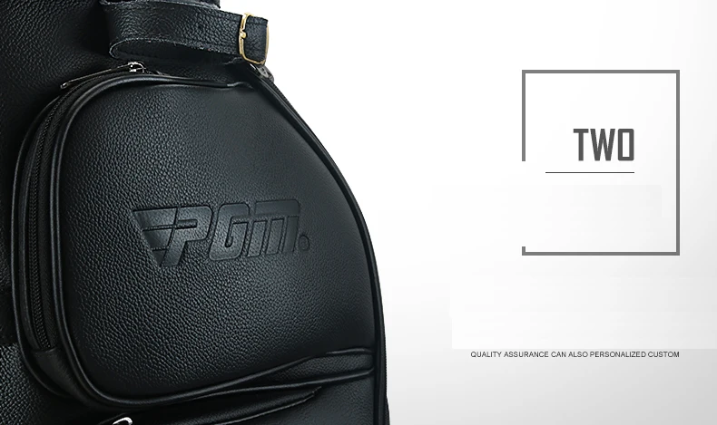 PGM Golf водонепроницаемая сумка из натуральной кожи стандартная шаровая упаковка большой емкости с чехлом стиль высокого класса персонализированный пользовательский бренд