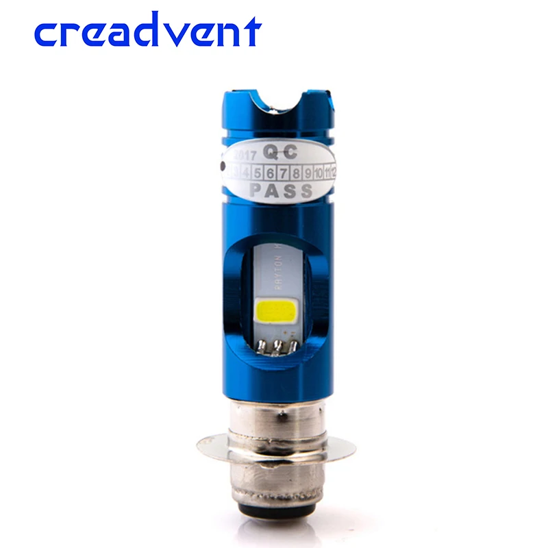 Creadvent plug & play новые светодиодные фары для мотоцикла p15d все в одном hi/lo луч скутер
