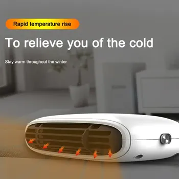 

New 2 In 1Car Heater Air Cooler Fan Windscreen Demister Defroster 12V 150W Electric Heating Portable Auto Dryer Heated Good Gift