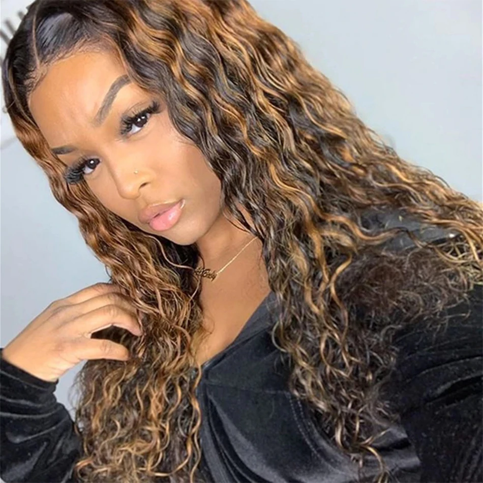 Cheveux naturel lace frontale brésilienne