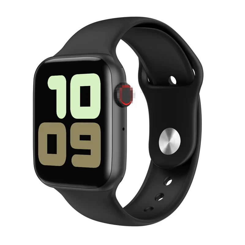 Black W34 Bluetooth Смарт часы 44 мм ЭКГ монитор сердечного ритма умные часы для мужчин и женщин для Android iPhone PK IWO 8 IWO 8Plus IWO9 - Цвет: Black