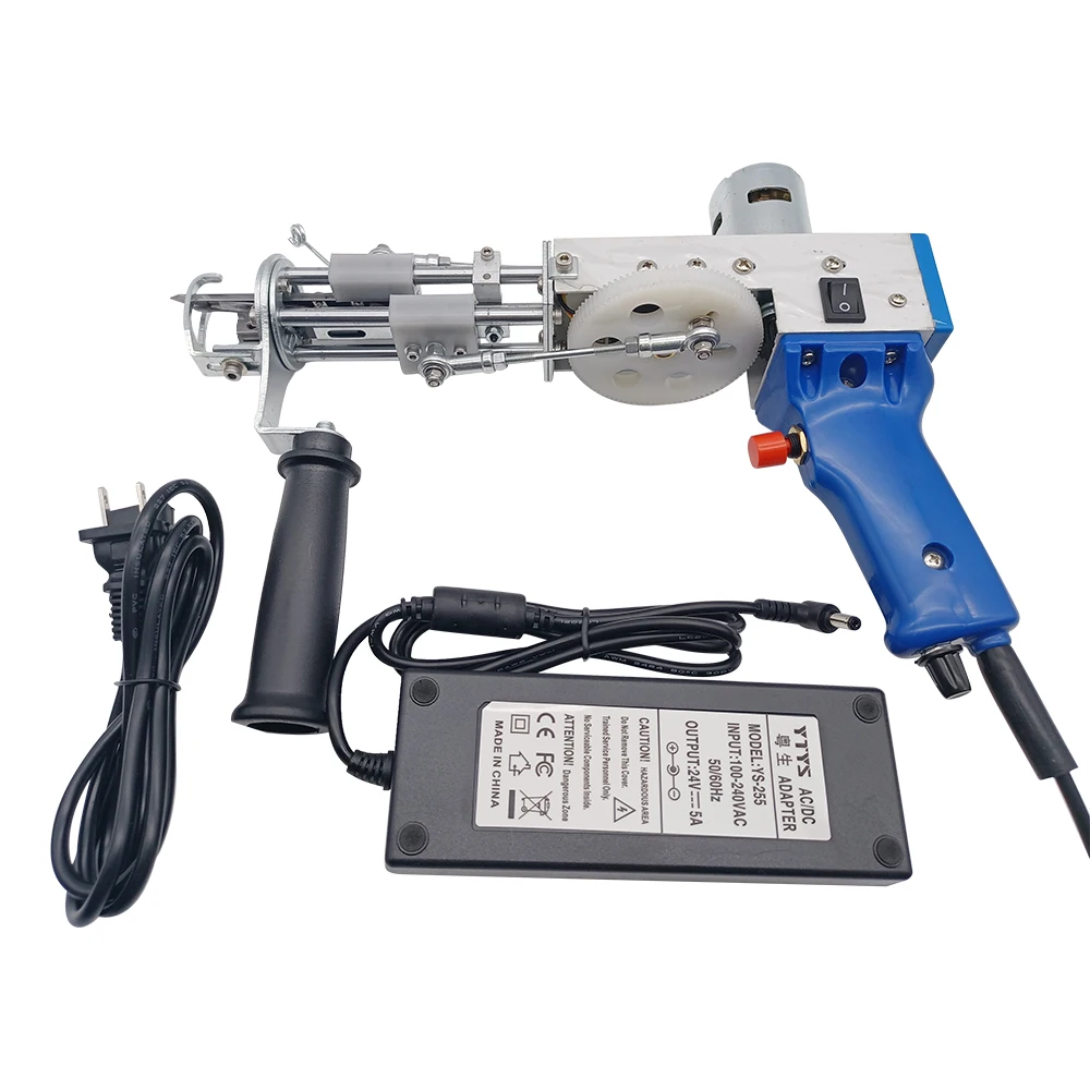 Electric carpet tufting gun hand gun Carpet weaving flocking machines Cut Pile TD-01 drill press spindle