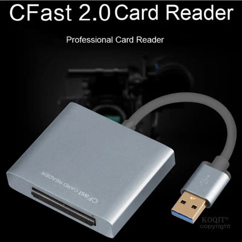 Высокое качество USB 3,0 к CFast кард-ридер адаптер CFast 2,0 кард-ридер для камеры Canon 1DX Mark II C300 Mark II XC10