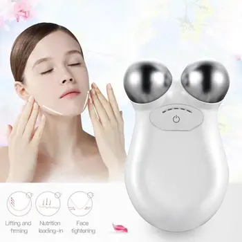

Mini Face Lift Machine Beauty Instrument Microcurrent Skin Tighten Multifunction Wrinkle Blackhead Remover Skin Care Tool