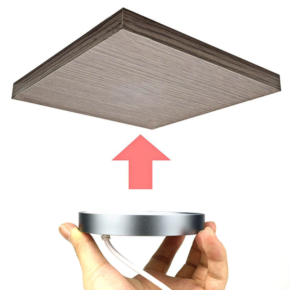 Invisível sem Fio Escondido de Longa Base sem Fio Charing Mesa Distância 2-12mm Carregador Móveis Café Escritório Esconder qi Pad 6 Qi invisível sem fio charing pad mesa