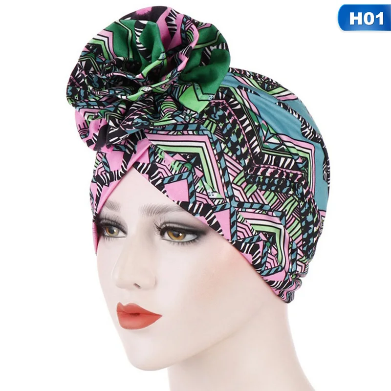 Новая женская hijabs эластичная чалма Ткань Голова Кепка шапка для девушек аксессуары для волос мусульманский шарф шапка